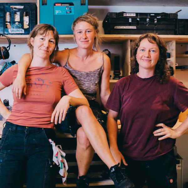Log ladies, teamet på Frederiksæ