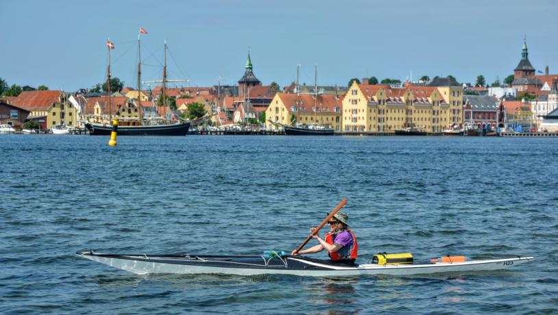 Kajak på Svendborgsund