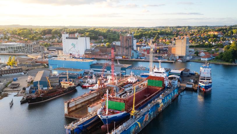 Frederiksø, værft, dok, maritime møder og konferencer