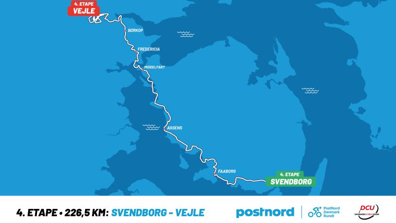 PostNord Danmark Rundt, etap Svendborg-Vejle