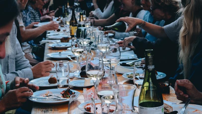 social dining svendborg langbordsmiddag Møllergade