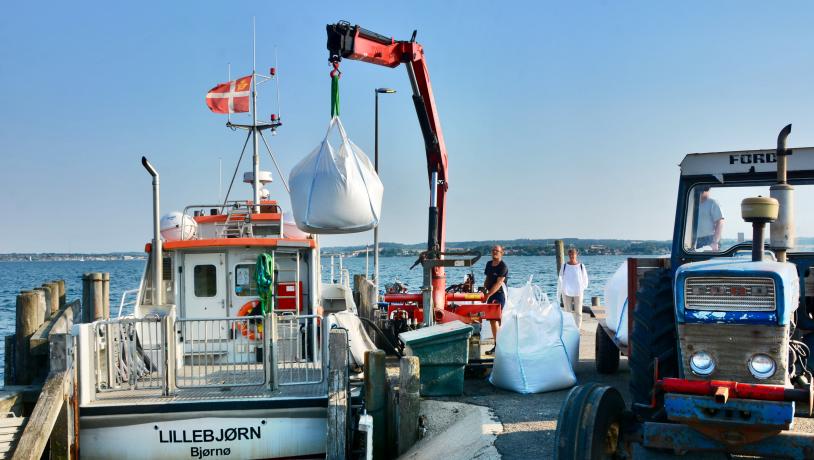 Bjørnøfærgen fra Faaborg til Bjørnø