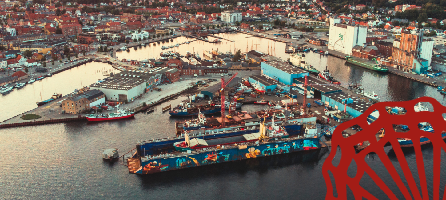 Frederiksø Svendborg, drone