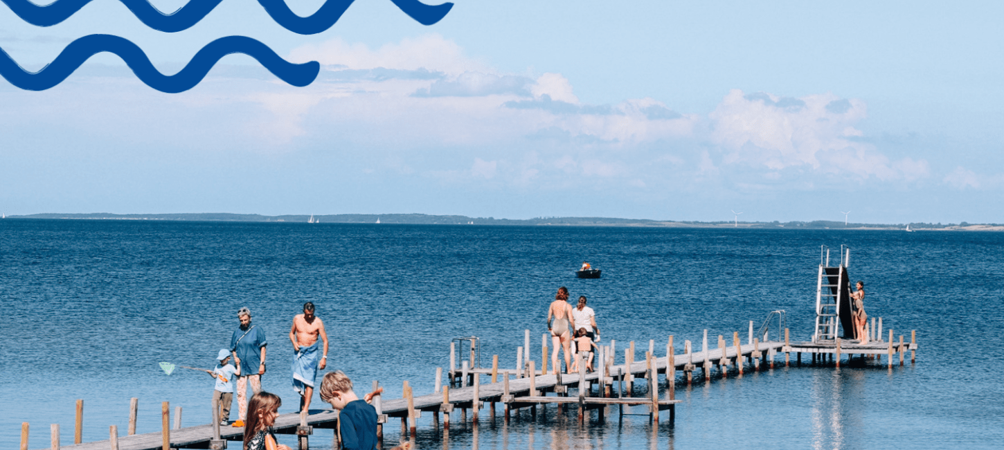 Svendborgsund, badebro