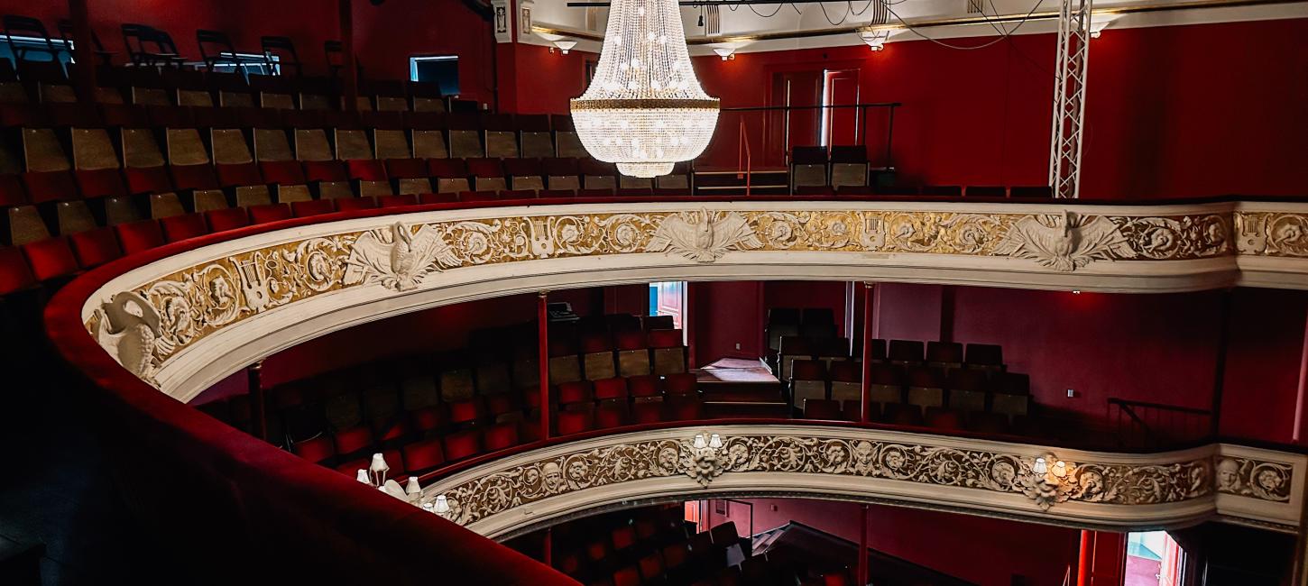 Svendborg teater, tom sal