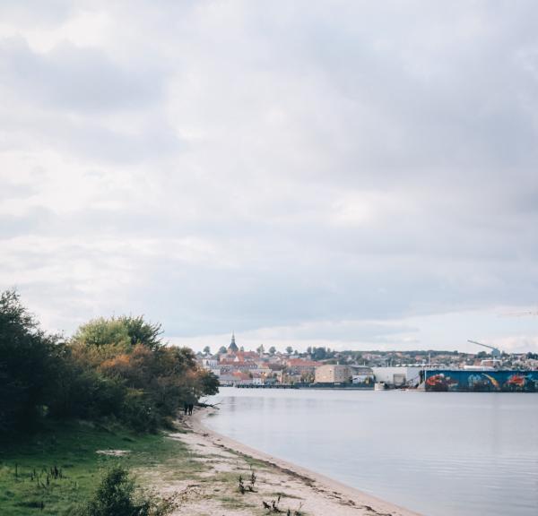 Vindebyøre, Svendborg i baggrund