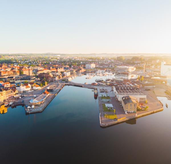 Svendborg Havn, Frederiksø - Rundbuehallen