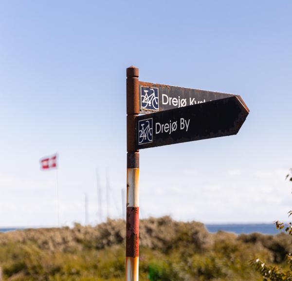 Skilft på Drejø i Det sydfynske øhav