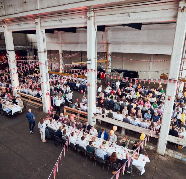 Rundbuehallen på Frederiksø, maritime konferencer og møder i Svendborg