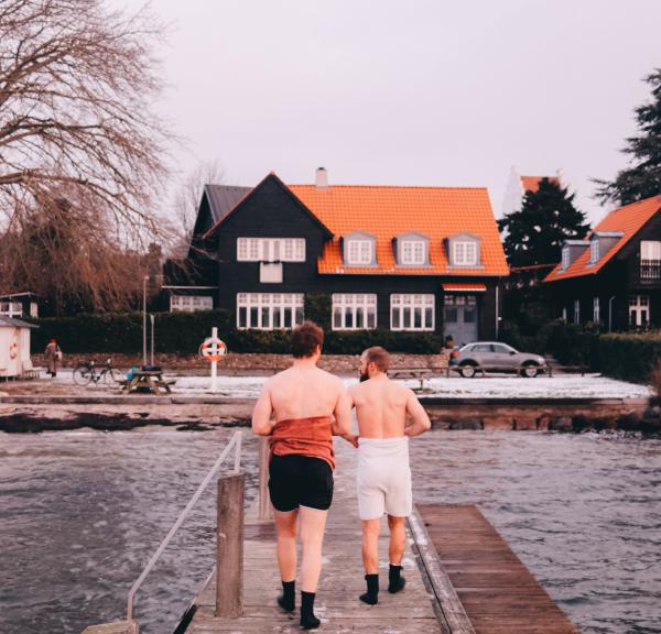 vand, vinter, badebro