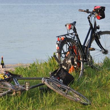 Pause cyklister