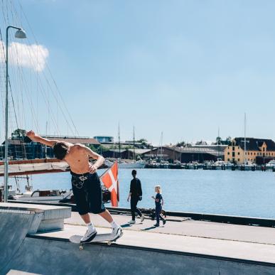Skatebanen på Frederiksø, Svendborg