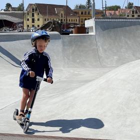 Skate på Frederiksø