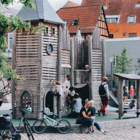 Legeplads på Torvet i Svendborg