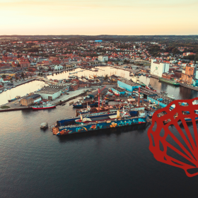 Frederiksø Svendborg, drone
