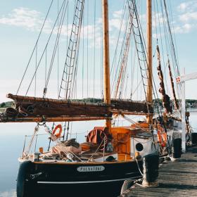 Sejlskibsbroen, Træskibsbroen i Svendborg