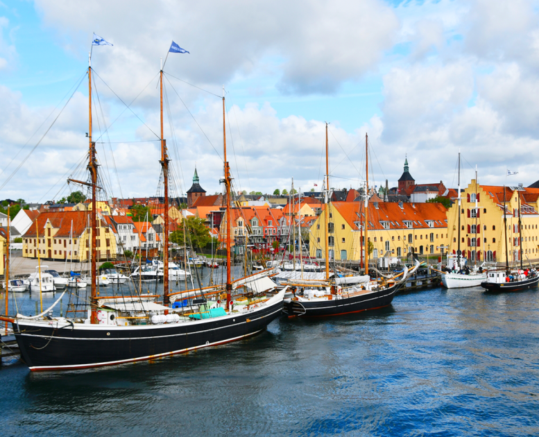 Svendborg havn sommer