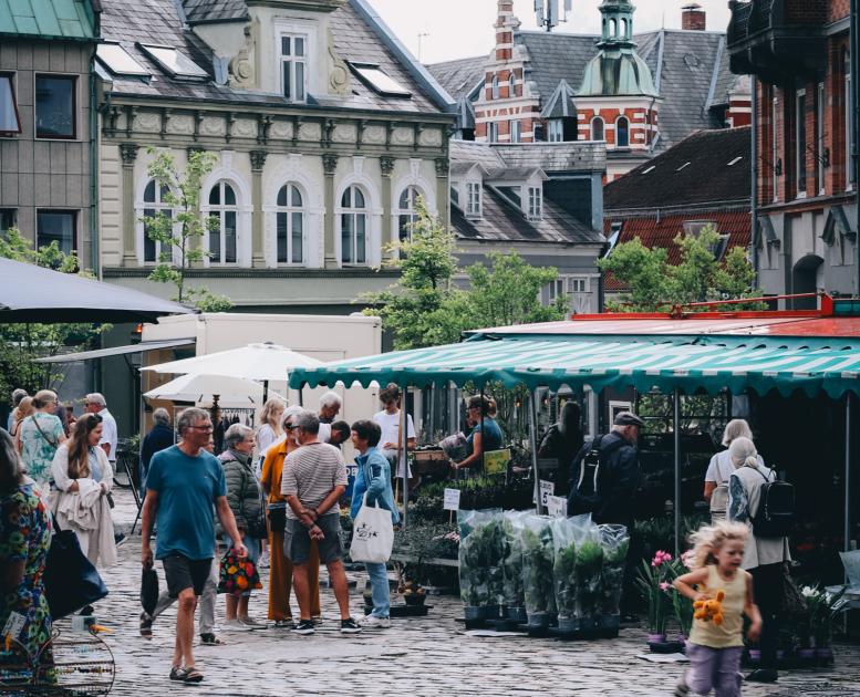 Torvedag, shopping i Svendborg, slentretur