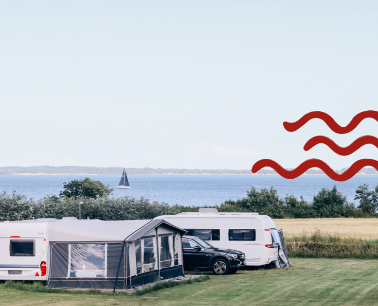 Knarreborg Mølle Camping, Sommer ved sundet, Svendborg
