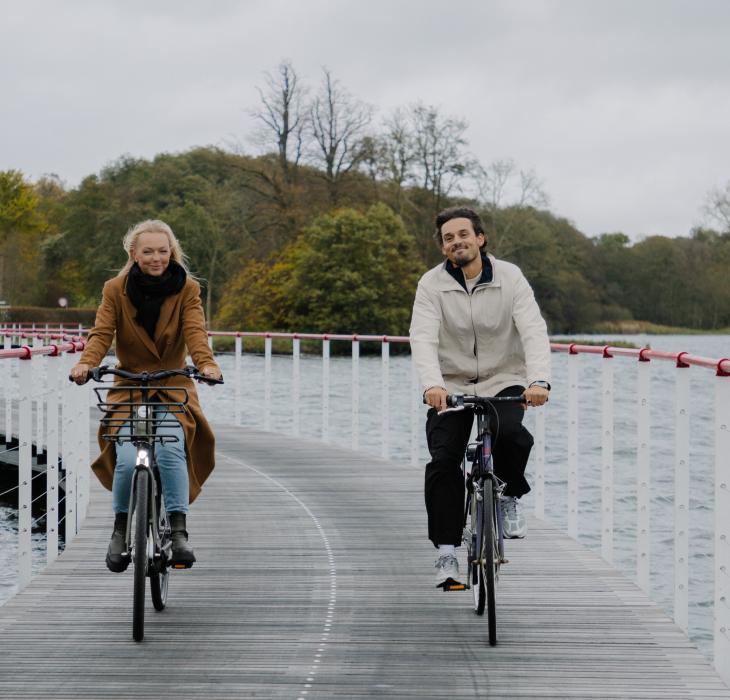 Cykelsti ved Hvidkilde Gods, Svendborg