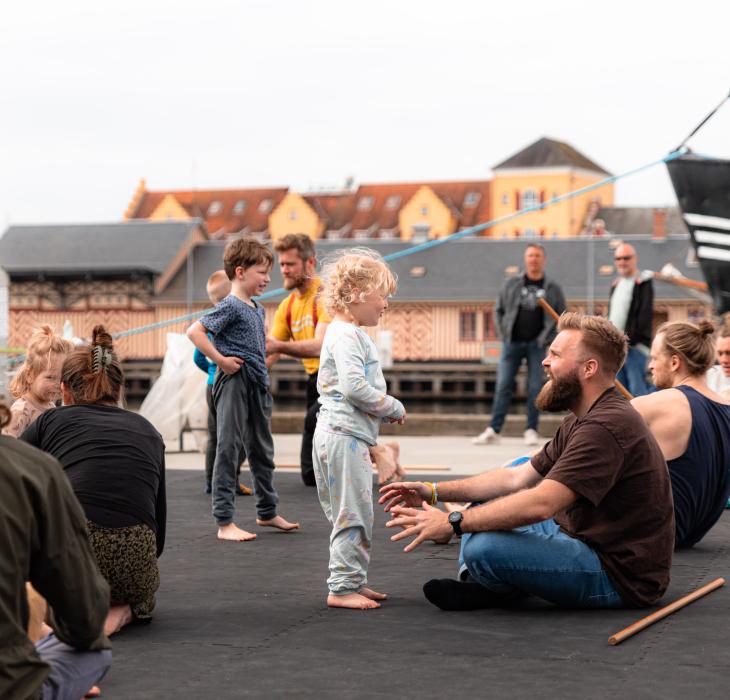 Børn på Frederiksø, Svendborg